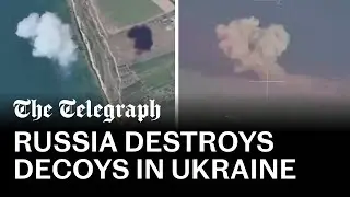 Russia destroys Ukrainian decoys whilst trying to hit $1bn Patriot air defence systems