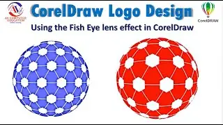 Using lens effect in CorelDRAW || Using the Fish Eye lens effect in CorelDraw