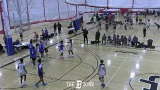 Detroit Catholic Central 2025 G Devin Lee makes a tough And One at The D Zone 2024 Shootout