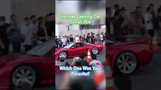 Honda Leaving Car Show Roll Out Pt4 #honda  #wekfestsj #wekfest #rollout #carshow