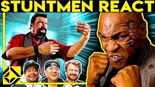 Stuntmen React to Bad & Great Hollywood Stunts 31