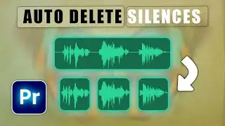 Automatically DELETE All PAUSES in Audio in Premiere Pro