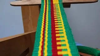 How to Make Guitar Strap in Inkle loom