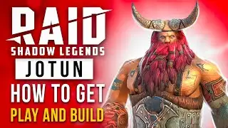 🌋JOTUN Raid Shadow Legends Free | How to get epic champion | JOTUN build and Promo Code 🌠🎁