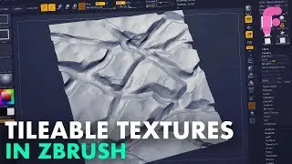 Making Tileable Textures in ZBrush - Top ZBrush Trick