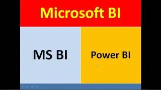 MSBI Training with SSIS, SSAS, SSRS