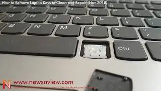 How to Remove Laptop Key to Repair | Lenovo Laptop Keyboard Cleaning and Repairing | Keyboard Fix