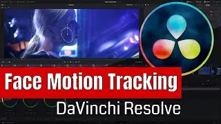 Face Motion Tracking in DaVinchi Reslove