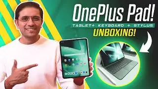 OnePlus Pad ⚡ Magnetic Keyboard ⚡ Stylo ⚡ Unboxing & Quick Review - Amit Bhawani