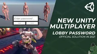 How To Make A Multiplayer Game In Unity 2021.1 - Lobby Password