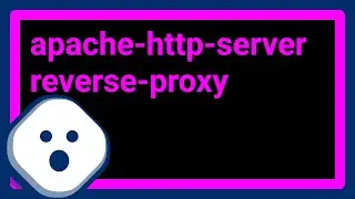 Apache reverse proxy: no protocol handler