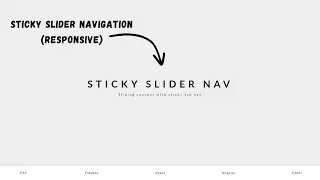 Sticky Navigation Bar On Scroll Using Vanilla Javascript | Fixed Navbar on Scroll