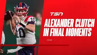 Dont let that foot touch: Alexander reflects on game-winning TD