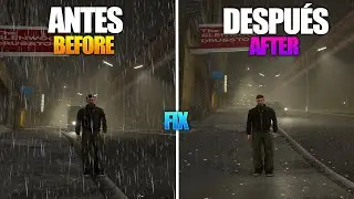 Mod Solución Lluvia (Rain FIX) GTA 3 Definitive Edition | Bien Explicado