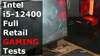 Chill Builds Experiment: Intel i5-12400 Retail Gaming Benchmarks (a few, anyway)