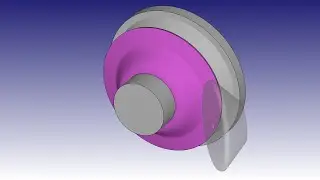 Cone Shear Forming Simulation