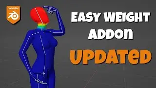 [Blender] Easy Weight addon - UPDATED (ctrl+click fix!)