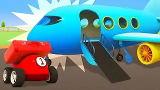 Los mejores episodios de AVIONES infantiles. Vehículos de Servicio. Dibujos animados de coches.