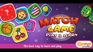 Memory Game - Match & Learn - Fun Educational Game for the whole Family.