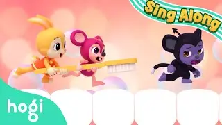 Brush Your Teeth | Sing Along with Pinkfong & Hogi | Healthy Habits | Hogi Kids Songs