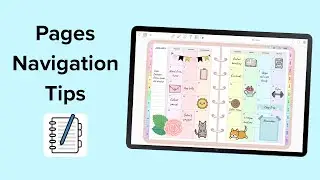 Page navigations tips | Penly app tutorial