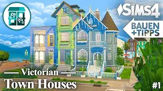 Grundriss | Die Sims 4 Victorian Town Houses bauen & einrichten + Tipps #1 (deutsch)