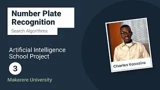 Number Plate Recognition: Uniformed and informed Searching Algorithms