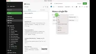 Copying/pasting & dragging/dropping files to and from Evernote