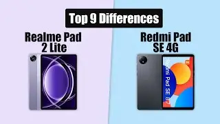 Realme Pad 2 Lite VS Redmi Pad SE 4G | Full Detail