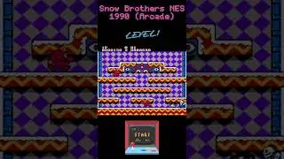 Snow Brothers NES 1990 Arcade LEVEL 1