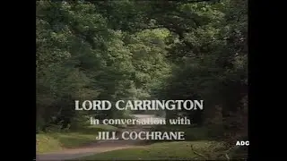 A Full Life Lord Carrington in conversation with Jill Cochrane TVS Production 1983
