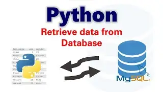 How to retrieve data from database using Python