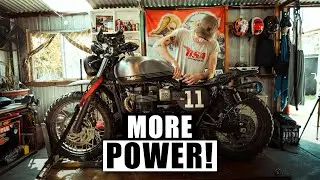 I gave my Triumph Street Scrambler MORE POWER