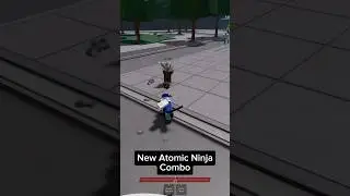 New Atomic Ninja Combo (The Strongest Battlegrounds) #shorts