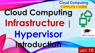 L10: Cloud Computing Infrastructure | Hypervisor Introduction | Cloud Computing Lectures in Hindi