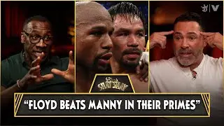 Floyd Mayweather Still Beats Manny Pacquiao In Prime Says Oscar De La Hoya | CLUB SHAY SHAY