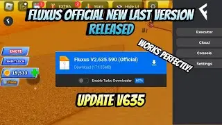 [NEW] FLUXUS EXECUTOR LASTEST VERSION V635 REALISED | NO LAG | FLUXUS EXECUTOR MOBILE ROBLOX