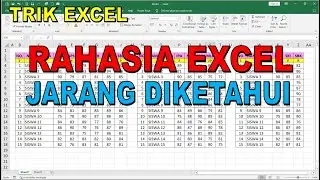 Copy Visible Data Only | Cara Menyalin Data Yang Terlihat Saja di Excel