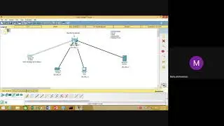 Create a Client Server Network and Attach Printers Wired and Wireless Connections Using Packet Trace