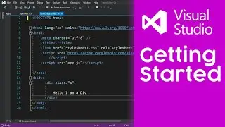 How to create HTML project in Visual Studio 2019