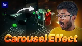 எப்படி இந்த Carousel Effectஅ After Effectsல create பண்ணுறது!