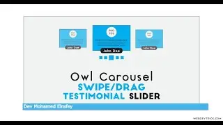 How to Use Owl Carousel For Your Website | JQuery Owl Carousel Tutorial