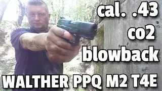 ✔WALTHER PPQ M2, cal. 43 RAM ☆ co2 ☆ BlowBack ☆ Steel BBs ☆ Review ☆ German ☆ Selbstverteidigung????