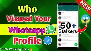 Who Viewed My Whatsapp Profile | Check Who Viewed Your Whatsapp DP