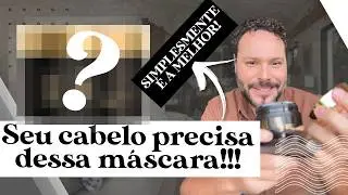 A MELHOR máscara de NUTRIÇÃO para TODOS OS TIPOS DE CABELO!