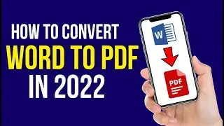 How to Convert Word to Pdf in 2024