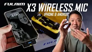 Smallest Wireless Mics with Great Audio Quality for your iPhone & Android | Fulaim X3 Review