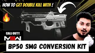 How to get operator double kills with the BP50 SMG Conversion Kit in MW3 ||  by borntoplaygames