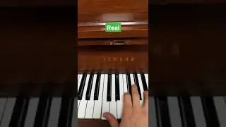 Piano VS Keyboard. Can you hear the difference?