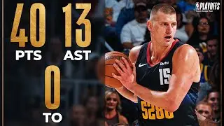 Nikola Jokic Activates #PLAYOFFMODE In MASTERFUL Game 5 Performance | May 14, 2024